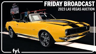 2023 LAS VEGAS FRIDAY BROADCAST  Friday June 23 2023  BARRETTJACKSON 2023 AUCTION [upl. by Korrie]