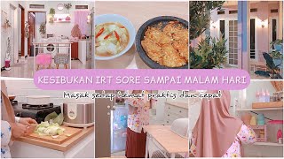 Beresin rumah sore hari lanjut masak menu makan malam hemat simpel praktis dan cepat [upl. by Bostow379]