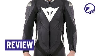 Dainese Laguna Seca 4 eendelig motorpak review  MotorKledingCenter [upl. by Onitnas]