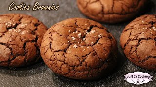 Recette de Cookies au Chocolat façon Brownies [upl. by Lubba]