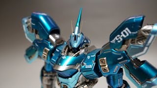 GUNPLA MG SAZABI Verka BLUE OVERCOATING ★PART 8 [upl. by Puna]