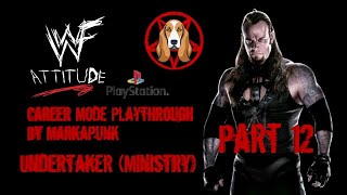 WWF Attitude PS1 Career Mode Playthrough By Markapunk  Undertaker Ministry Part 12 [upl. by Esened736]