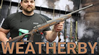 New Weatherby Rifles at NRAAM 2024 [upl. by Darnall]