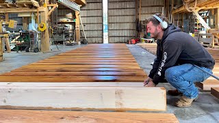 Transforming White Oak OilBased Staining in Action for a Bridge Project [upl. by Iniretake]