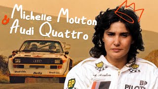 French Beauty and the German Monster Michel Mouton and Audi Quattro [upl. by Aelyk830]