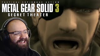 REACTION Metal Gear Solid 3 Secret Theater Prison Nightmare amp Johnny  Bonus Episode [upl. by Cyd7]