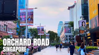 4K HDR Discover Singapores Luxury Shopping Street  Roundtrip Walk at Orchard Road Sept 2024 [upl. by Arodoeht458]