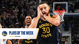 Golden State Warriors Plays of the Week  Week 3 202425 NBA Season [upl. by Yenahs193]