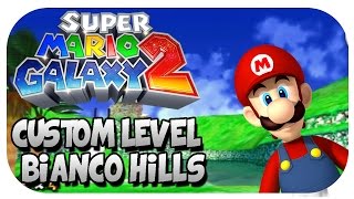 Super Mario Galaxy 2 Custom Level  Bianco Hills  Muigi [upl. by Okuy279]