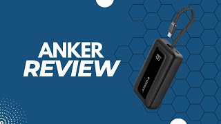 Review Anker Zolo Power Bank 10000mAh 30W Portable Charger with Builtin USBC Cable for Travel [upl. by Mikaela526]