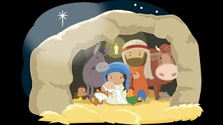 La storia del Natale per bambini il racconto della nascita di Gesù [upl. by Yrtsed]