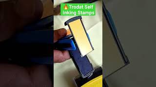 How to Change Rubber in Trodat Printy trodat stamp trending shortvideo [upl. by Anawal949]