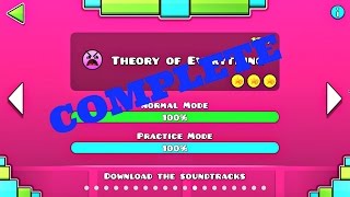 Geometry Dash 4  Theory of Everything All Coins [upl. by Arica]