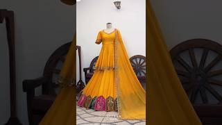 Bridal haldi ampmehndi dress boutique lhngagrwm [upl. by Eide]