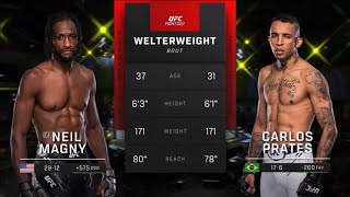 Neil Magny vs Carlos Prates  Highlights before the match [upl. by Hawkie112]