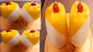 Mango Panna Cotta RecipeCebuana in Netherlands [upl. by Sayce]