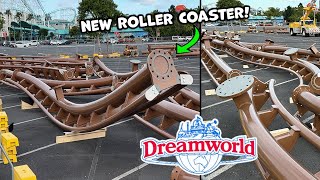 Track for Dreamworlds NEW Roller Coaster Ride is here Jungle Rush Update amp More 🎢 [upl. by Navaj]