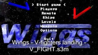 Wings  Vfighters landing  VFIGHT game music [upl. by Naleek]