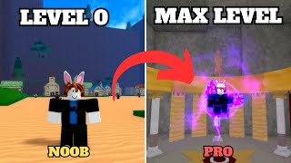 NOOB TO PRO Starting OVER as A NOOB and REACHING MAX LEVEL in Adventure Piece [upl. by Aramit]