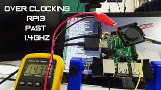 Overclocking Raspberry Pi 3 past 14ghz by applying more voltage [upl. by Nairdna222]