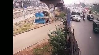 পথচারীদের ৭ জনকে চাপা দিল প্রাইভেটকার  Airport Road Accident  CCTV Show [upl. by Erual301]