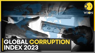 Global Corruption Index 2023 report 180 countries ranked on corruption Index  WION [upl. by Ayatnahs]