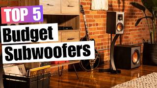 5 Best Budget Subwoofers of 2024  Top Picks for Killer Sound [upl. by Alur]