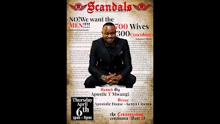 GATHERING OF CHAMPIONS  6th APRIL 2023  SCANDALS  PASTOR T MWANGI [upl. by Ardnikat]