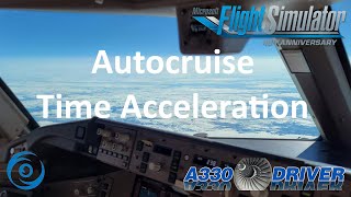 PMDG 777 Tutorial Autocruise and Time Acceleration  Real Airline Pilot [upl. by Nats]