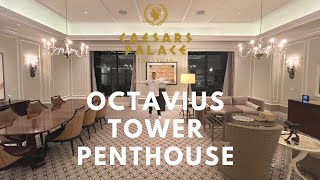 Caesars Palace Las Vegas Octavius Tower Penthouse FULL Tour [upl. by Elana]