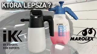 PIANOWNICA RĘCZNA  Która najlepsza  IK foam 15 vs Marolex AXEL 3000  Mycie wstępne detailing [upl. by Aufmann630]