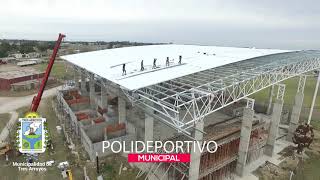 Polideportivo Municipal  Proceso de construcción [upl. by Sherye]