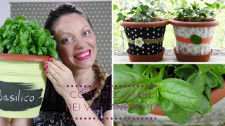 DIY Come decorare dei vasi anonimi⎮Smalto lavagna⎮Tessuti⎮1 parte [upl. by Etteuqram]