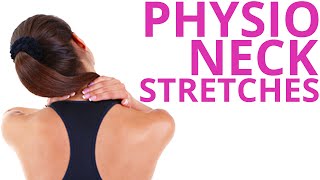 Physio Neck Exercises Stretch amp Relieve Routine [upl. by Chipman693]