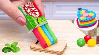 Best Miniature Chocolate Cake Decorating Ideas  Yummy Mini Rainbow KitKat Cake Dessert Video [upl. by Yerocaj88]