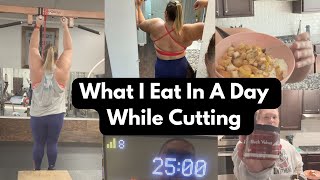 What I Eat In A Day While Cutting2400 Calories [upl. by Aiak531]