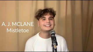 Justin Bieber  Mistletoe AJ McLane Cover [upl. by Leiahtan]