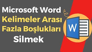 WORD KELİMELER ARASINDAKİ FAZLADAN BOŞLUKLARI KALDIRMAK [upl. by Blondie]