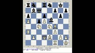 Gareev Timur vs Jones Gawain C  World Chess U14 2001 Oropesa del Mar Spain [upl. by Pearse981]