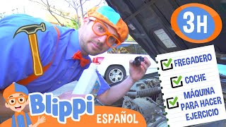 ¡Arreglando cosas con Blippi  Blippi Español  Videos educativos para niños  Aprende y Juega [upl. by Ailimaj]