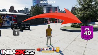 NBA 2K22 XP GLITCH HOW TO HIT LEVEL 40 WITHOUT PLAYING A PARK GAME in NBA 2K22 [upl. by Lexine591]