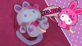 Real Brinquedos  Hello Kitty Rindo a Toa  DTC [upl. by Danyelle]