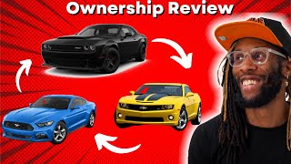 Mustang vs Camaro vs Challenger  LongTerm Ownership Review [upl. by Hyacinth479]