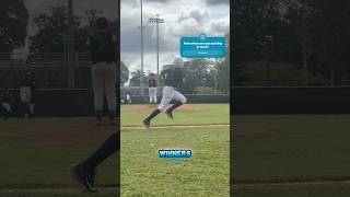 Epic Shortstop Catch  Double Play baseball youthbaseball [upl. by Desdee]