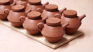 How to Make A Small Pottery Teapot — Narrated Version [upl. by Novehs152]