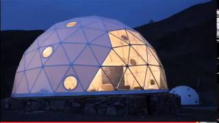 How to install a glamping geodesic dome？ [upl. by Kit902]