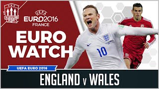 England vs Wales 21  Euro 2016  Vardy amp Sturridge goals win it [upl. by Faruq]