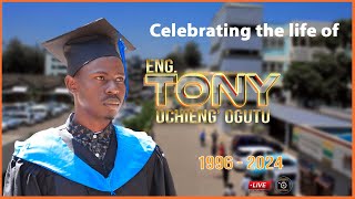 Eng Tony Ochieng Ogutu  Funeral Service  1996  2024 [upl. by Wilmar626]