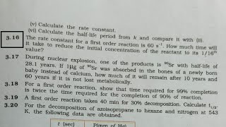 the rate constant for the first order reaction is 60 s ¹ [upl. by Moria]