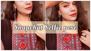 Snapchat selfie pose ideas  myclicks Instagram [upl. by Eiramnerual340]